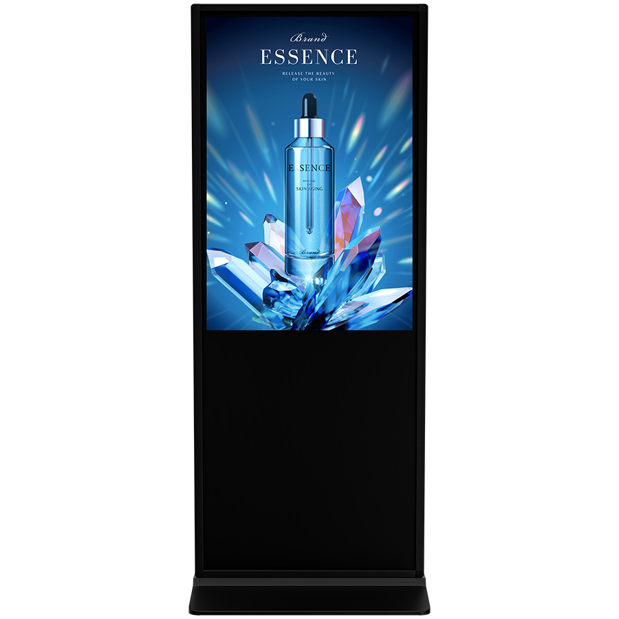 Prestigio Solutions IDS Indoor Totem Vertical 55 inches, 4K (2160x3840), Android 11: RK3399B/4GB/64GB, IR10TP, Power Plug EU.