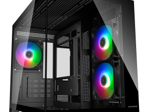 COUGAR FV150 Mini RGB PC Case, Mid tower, Black