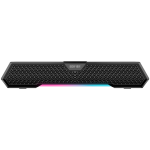 Edifier MG250 2.0 Desktop Soundbar, Bluetooth V5.3, USB-A soundcard input, 2-inch full-range drivers 5W (RMS) output, RGB light strip with companion app control, Built-in MEMS microphone with noise-cancellation, One-touch touch-panel control, Black