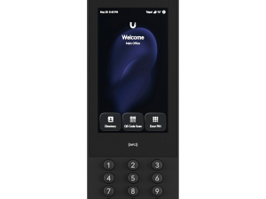 Ubiquity UA-G3-Intercom Indoor/outdoor intercom terminal for managing residential and commercial building entry requests with Touch Pass support
