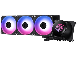 MSI MPG CORELIQUID P13 360, 3x120mm Pre-installed CycloBlade 9 ARGB Daisy Chain Fans, 2.1-inch LCD screen, Copper Base, UNI BRACKET, Intel LGA 1700/1851, AMD AM5/AM4, 5Y Warranty