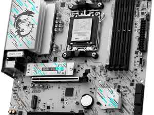 MSI B840M GAMING PLUS WIFI6E, mATX, Socket AM5, 4x DDR5 Dual Channel DDR5 up to 8000(OC)MHz, 2x PCIe x16 slot, 2x M.2 slot, 4x USB 2.0, 2x USB 5Gbps, 1x USB 10Gbps, 1x USB 10Gbps Type-C, HDMI, 7.1 HD Audio, 2.5G LAN, WiFi, BT, 3Y