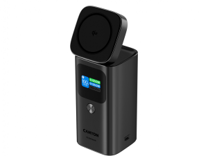CANYON Qi2 magnetic power bank OnPower 150 15000mAh Aluminium Dark grey