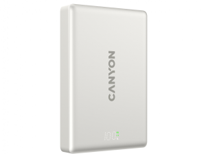 CANYON magnetic power bank OnPower 511 PD20W 10000mAh Aluminium Star Grey