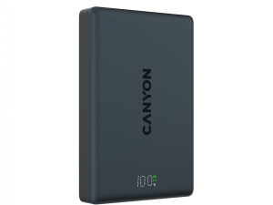 CANYON magnetic power bank OnPower 511 PD20W 10000mAh Aluminium Interstellar Black