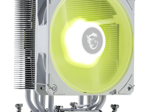 MSI MAG COREFROZR AA13 WHITE, 1x120mm ARGB Fan, TDP 240W, Direct Touch Heat-pipes, Intel LGA 1700/1851, AMD AM5/AM4, White, 3Y Warranty