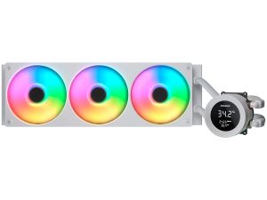 COUGAR Poseidon Vistek ARGB 360 AiO Liquid Watercooling - White