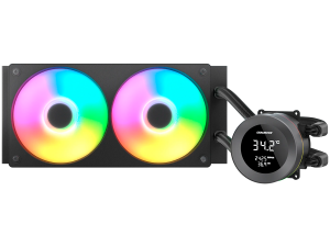 COUGAR Poseidon Vistek ARGB 240 AiO Liquid Watercooling - Black