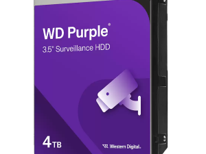 WD Purple 4TB CMR, 3.5'', 128MB, SATA 6Gbps