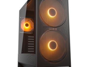 COUGAR AIRFACE 180 PC Case, Mid Tower, Black