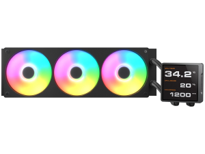 COUGAR Poseidon Vistek Pro ARGB 360 AiO Liquid Watercooling - Black