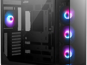MSI MAG PANO 100R PZ, Mid-Tower, ATX/M-ATX/ITX, 2x USB 3.2, 1x USB Type-C 20Gbps, 1x Audio/Mic, LED Button, 3x 120mm Reverse Blade ARGB + 1x 120mm ARGB Fans, ARGB Fan Hub, Mesh Panel, Tempered Glass, Black