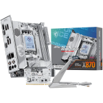 MSI MPG X870I EDGE TI EVO WIFI, mITX, Socket AM5, Dual Channel DDR5 10000+MHz (OC), 1x PCIe x16 slot, 3x M.2 slot, 1x HDMI, 5x USB 3.2 Gen 2, 1x USB 3.2 Gen 2 Type C, 2x USB 40Gbps Type C, Expansion Card, 7.1 HD Audio, 5Gbps LAN, WIFI 7, BT, 3Y