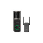 Imou 3MP Wi-Fi Doorbell 2S Kit, 2K QHD, 5000mAh rechargable battery, 125 wide-angle view, night vision 5m, Mic and Speaker, 8x Digital Zoom, PIR Motion / AI Human Detection, USB-C, Chime works as Wi-Fi extender, Weatherproof