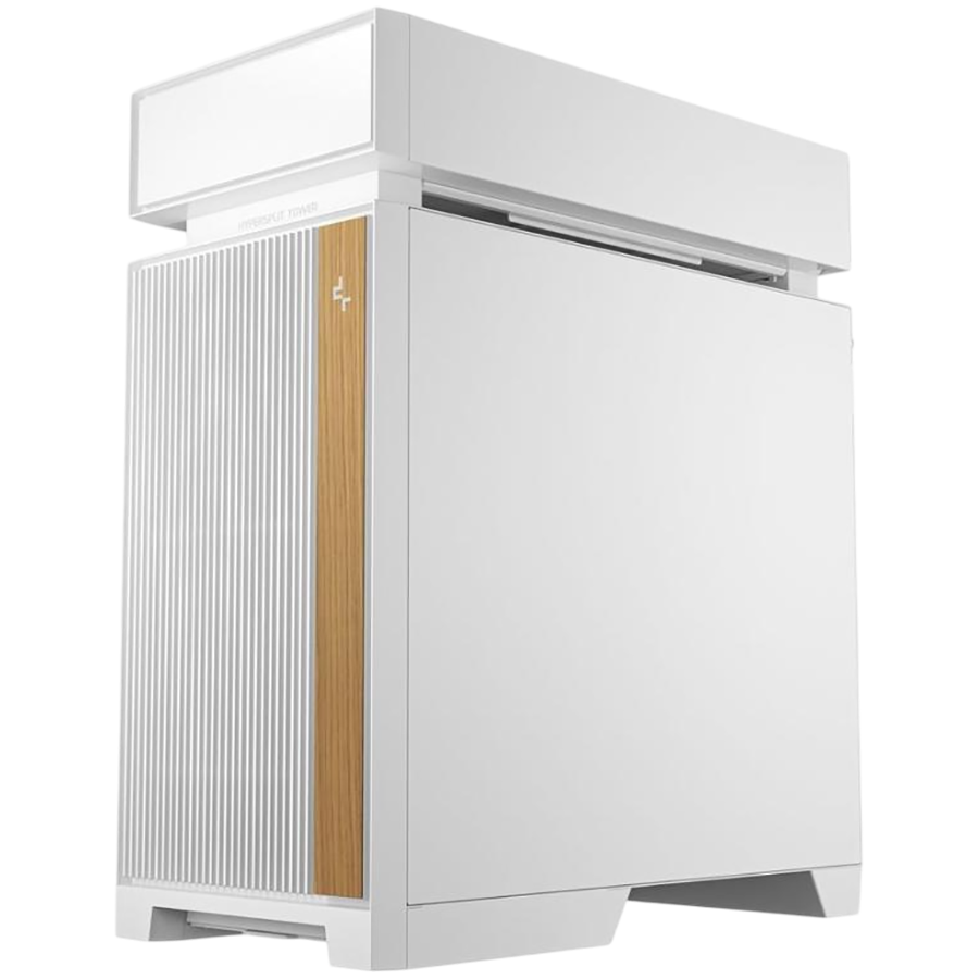DeepCool CL660 WH, Mid Tower, Mini-ITX/Micro-ATX/ATX(Rear Connector), 2xUSB3.0, 1xUSB Type-C, 1xAudio, 2x120mm Pre-Installed ARGB Reverse Fans, Tempered Glass, Mesh Panel, White, R-CL660-WHNNA0-G-1