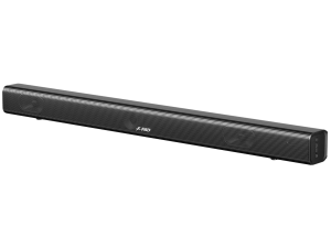 F&D HT-200 2.0 Soundbar, 30W RMS, 4EQ settings, BT 5.3/Optical/AUX/USB/ HDMI (Arc) /Remote Control/Black