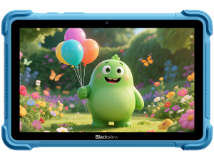 Blackview LINK 1 Kids WiFi 4/64GB 8.68-inch HD IPS 1340x800 60Hz 360nits RK3562 Quad-core 2.0GHz 5+8MP Cam 5000mAh WiFi 6 BT 5.0 Dual Speakers with Smart-K Support Tempered Film Stylus Pen Android 16 Ocean Blue