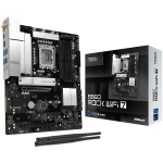 ASROCK MB Desktop B860 Rock Wi-fi 7, S.1851, 4x DDR5, 1x PCIe 5.0 x16, 1x PCIe 4.0 x4, 1x Blazing M.2, 2x Hyper M.2, 4x SATA3, 2x USB-C, 7x USB 3.2, 6x USB 2.0, 1x RJ-45 2.5GB Lan, 802.11be Wi-Fi 7 + Bluetooth 5.4, ATX