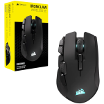CORSAIR IRONCLAW WIRELESS SE Gaming Mouse, Wireless, Backlit RGB LED, 26000 DPI, Optical