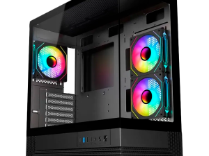 Chassis V-GAMING DARK REAPER VG-DR3F USB3.0 USB2.0 Type C without PSU Black