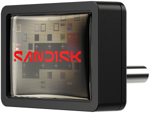 SanDisk Extreme Fit USB-C Flash Drive USB 128GB Flashdrives 400MB/s(R) Black
