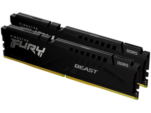 Kingston DRAM 64GB 5600MT/s DDR5 CL40 DIMM (Kit of 2) FURY Beast Black XMP