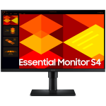 Monitor LED Samsung LS24D406GAUXEN S40GD, 24" FHD FLAT 16:9 (1920x1080) IPS 100Hz, 250 cd/m2, 1000:1, 5ms, 178/178, 1xDP 2xHDMI, USB Hub 2xUSB TypeA, 3.5 jack Tilt, Pivot, Rotate, Height Adjust, VESA 100x100, 2Y