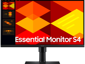 Monitor LED Samsung LS24D406GAUXEN S40GD, 24" FHD FLAT 16:9 (1920x1080) IPS 100Hz, 250 cd/m2, 1000:1, 5ms, 178/178, 1xDP 2xHDMI, USB Hub 2xUSB TypeA, 3.5 jack Tilt, Pivot, Rotate, Height Adjust, VESA 100x100, 2Y