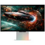 Monitor LED Samsung LS27FG900XUXEN Odyssey 3D G90XF, 27'' 4K UHD FLAT 16:9 (3840x2160) IPS 165Hz, 350 cd/2, 1000:1, 1ms (GTG), 178/178, HDR10+/FS Premium/G-Sync, 2xHDMI 2.1 1xDP 1.4, 3D Glasses-Free, Edge Lighting, Tilt/Pivot/Swivel/HeightAdj (120mm), VESA 100x100, 2Y