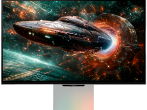 Monitor LED Samsung LS27FG900XUXEN Odyssey 3D G90XF, 27'' 4K UHD FLAT 16:9 (3840x2160) IPS 165Hz, 350 cd/2, 1000:1, 1ms (GTG), 178/178, HDR10+/FS Premium/G-Sync, 2xHDMI 2.1 1xDP 1.4, 3D Glasses-Free, Edge Lighting, Tilt/Pivot/Swivel/HeightAdj (120mm), VESA 100x100, 2Y