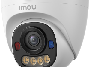 Imou turret PoE IP camera 5MP, 20fps, H265, 2.8mm 94H, IR up to 30m, 8x digital zoom, Built-in Mic and Speaker, Smart Color Night Vision, Spotlight, Motion detection, Micro SD up to 512GB, ONVIF, 1x RJ45, PoE, DC 12V, 1A, IP67