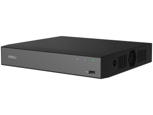 Imou 10-ch NVR, H.265, Max 8MP/15 fps, 1x RJ45 10/100, 1x VGA, 1x HDMI, 2x USB, 1x SATA max 16TB, Built-in Mic and Speaker, ONVIF, Smart detection (Motion, Person, Vehicle), DC 12V 2A