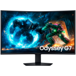 Monitor LED Samsung Odyssey G7 LS37FG750EUXEN 37", 3840x2160, UHD, 165Hz, VA AG, 16:9, 3000:1, 600 cd/m2 HDR600, 1ms, 178/178, 95% DCI-P3, DP, 2xHDMI, 2xUSB-A, Flicker-free, Tilt, Height Adjust, VESA 200x200, CoreSync Lighting, 2Y