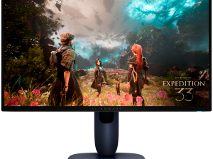 Dell Alienware 27 4K QD-OLED Gaming Monitor - AW2725Q 26.7" 4K UHD 3840x2160 240Hz, 99% DCI-P3 (CIE 1976), 166 PPI, 16:9, AR, 250cd/m2, 1000cd/m2, 1500000:1, 178/178, 0.03ms GTG, DP, HDMI, USB, USB-C, Height, Swivel, Tilt, Pivot