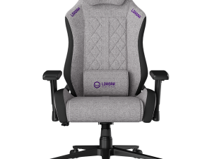 LORGAR CHA41, Ergonomic Gaming Chair Advanced, premium anti-stain fabric, Grey