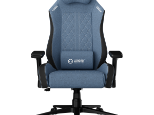 LORGAR CHA41, Ergonomic Gaming Chair Advanced, premium anti-stain fabric, Blue