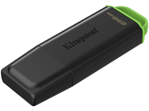 KINGSTON 256GB Portable USB 3.2 Gen 1 DataTraveler Exodia Black/Green