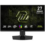 MSI MAG 274QPF E20 Gaming Monitor, 27" 200Hz, WQHD (2560x1440) 16:9, Rapid IPS, 0.5ms, 300nits, 1000:1, 178/178, G-SYNC Compatible, AMD FreeSync Premium, DisplayHDR 400, Adjustable stand, 1x DP, 2x HDMI, 1x Type-C, 1x Headphone out, 3Y Warranty
