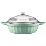 BUYDEEM Cast Aluminum Nonstick Multi  function pot 3,8L, model CP181, color Cozy Greenish