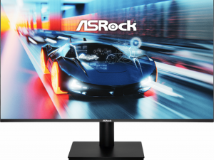 Asrock CL27FFB Gaming Monitor, 27" FHD (1920x1080) IPS, Anti-Glare, 144 Hz, 16:9, 1500:1, 300 nits, Wide 178-Degree Viewing Angles, 1ms (MPRT), Flicker-free, Tiltt Adjustment, VESA, 1x HDMI 1.4, 1x VGA, 3Y