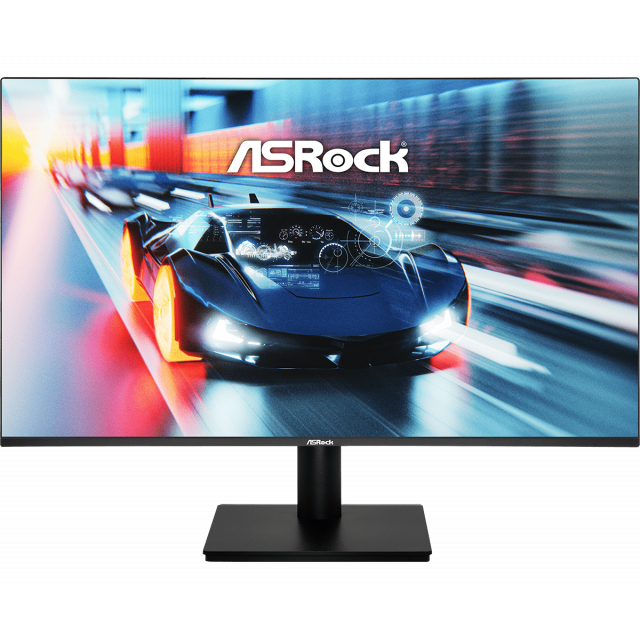 Asrock CL27FFB Gaming Monitor, 27" FHD (1920x1080) IPS, Anti-Glare, 144 Hz, 16:9, 1500:1, 300 nits, Wide 178-Degree Viewing Angles, 1ms (MPRT), Flicker-free, Tiltt Adjustment, VESA, 1x HDMI 1.4, 1x VGA, 3Y