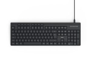 HAMA Жична клавиатура CK-200, кирилизирана, USB-A, USB-C, мулт.бутони