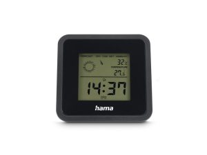 HAMA "Borneo" Цифров термометър/хигрометър, черен