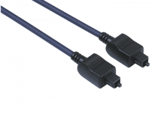 Оптичен кабел HAMA 205131, ODT Toslink plug - ODT Toslink plug, 1.5 m, Черен