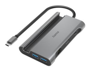 Докинг станция за лаптоп HAMA "Connect2Mobile V2" USB-C 7 в 1