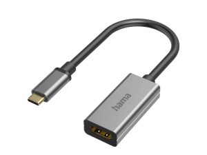 HAMA Видео адаптер USB-C мъжко към HDMI женско Ultra-HD 8K@60 Hz