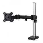 Стойка за монитор за бюро ARCTIC Z1 (Gen 3), Регулируема, до 38", 15 кг, hub USB 2.0, Черна