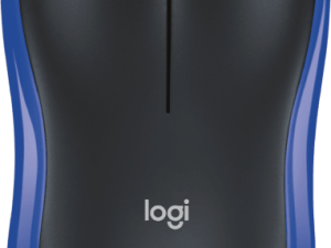 Безжична оптична мишка LOGITECH M185, USB, Син/Черен