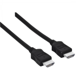 Кабел HAMA 205001, HDMI мъжко - HDMI мъжко,10.2 Gbit/s, 1080p, 3 м, Екраниран, Черен