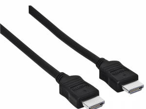 Кабел HAMA 205001, HDMI мъжко - HDMI мъжко,10.2 Gbit/s, 1080p, 3 м, Екраниран, Черен